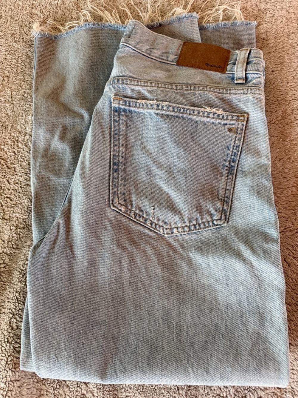 Madewell Low-Slung Baggy Crop